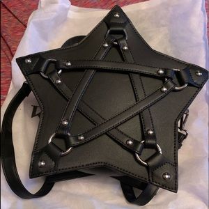 BNWT Star shape Killstar bag
